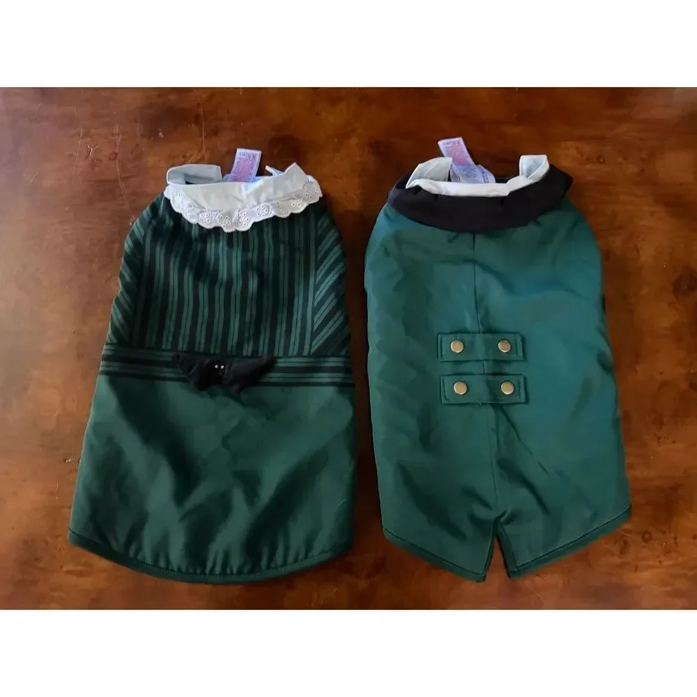 Walt Disney World Haunted Mansion Dog Costume Ghost Host and Hostest Lot of 2